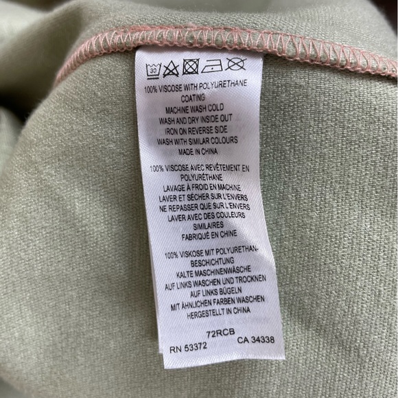 French Connection Vegan Leather Crolenda Oversized Shirt Size Small - Picture 10 of 11